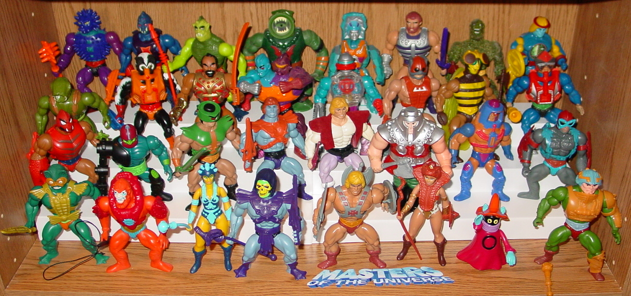 80 toys action figures