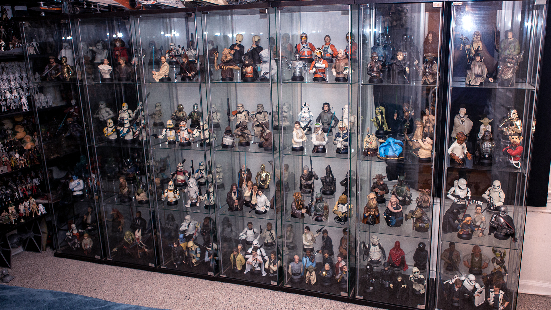 star wars bust collection